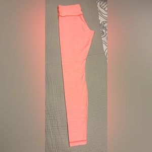 Lululemon Coral Spacedye Leggings